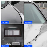 SEAMETAL Car Window Squeegee, Soft Silicone Blade for Cleaning Water, Professional One-Piece Auto Glass Water Wiper