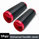 SEAMETAL Motorcycle Silicone Handlebar Cover Universal Self Shrinking Non-Slip Anti Vibration Motorcycles Grip Covers Sleeve Protector