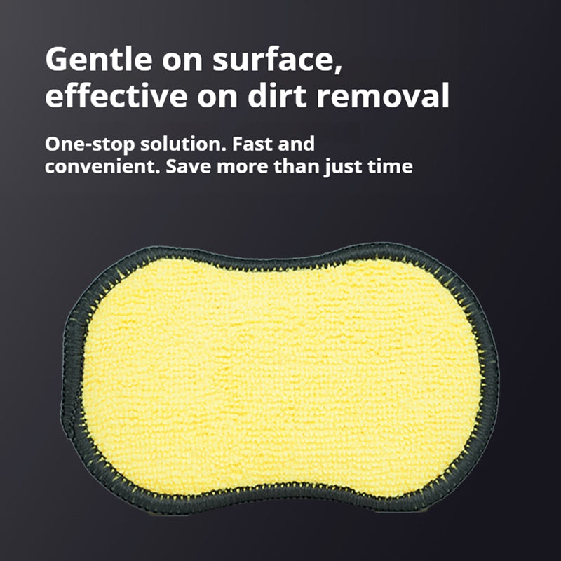 SEAMETAL Car Wash Sponge 8-Shaped Double Side Car Washing Sponge Block Auto Detailing Foam Cleaning Tools Car Accessories