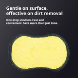 SEAMETAL Car Wash Sponge 8-Shaped Double Side Car Washing Sponge Block Auto Detailing Foam Cleaning Tools Car Accessories