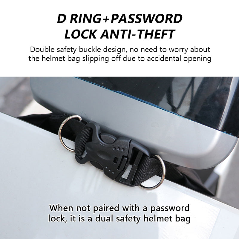 SEAMETAL Motorcycle Helmet Storage Bag Nylon Cloth Waterproof Soft Drawstring Helmet Pocket Full Half Helmet Lid Protection Bag