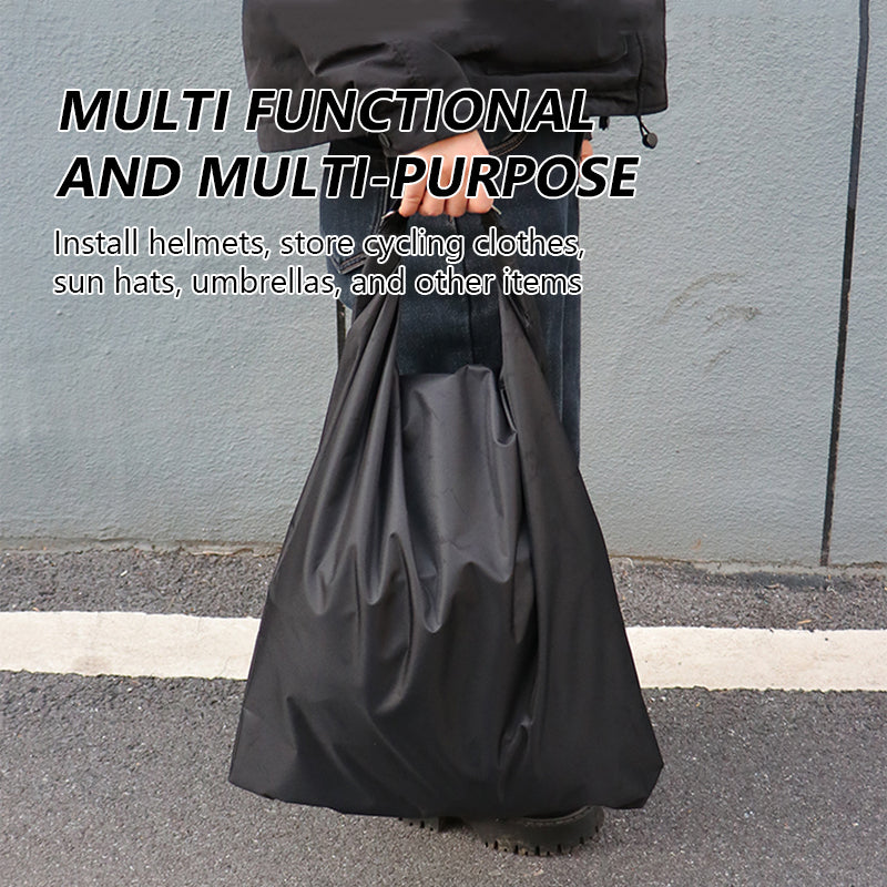 SEAMETAL Motorcycle Helmet Storage Bag Nylon Cloth Waterproof Soft Drawstring Helmet Pocket Full Half Helmet Lid Protection Bag