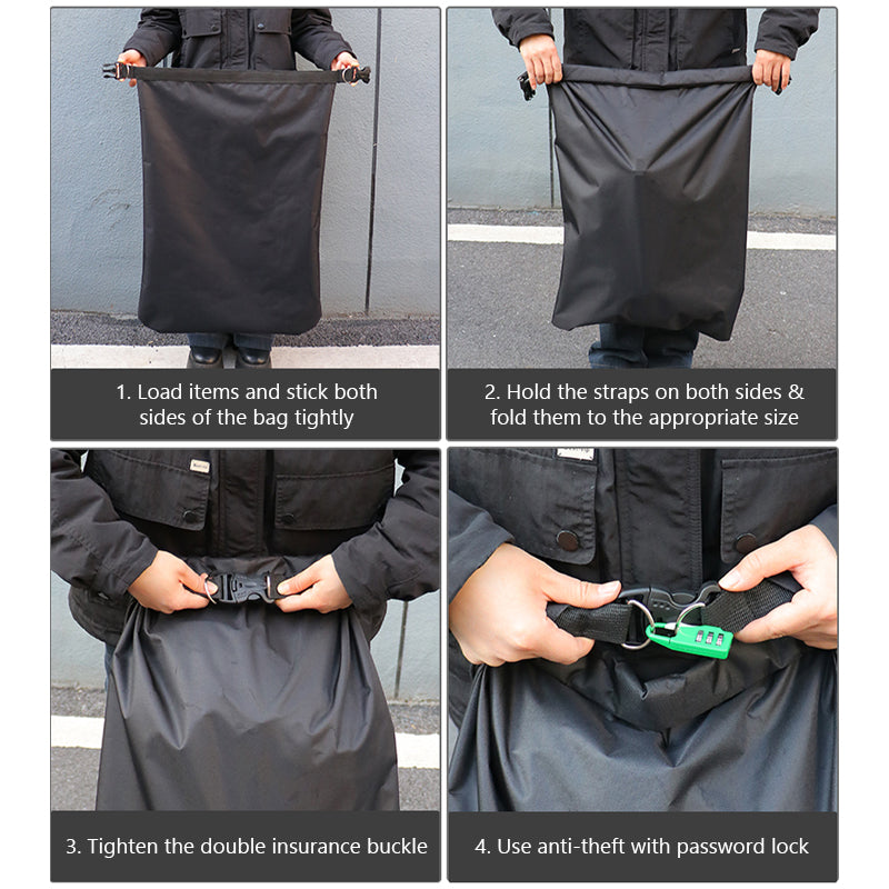 SEAMETAL Motorcycle Helmet Storage Bag Nylon Cloth Waterproof Soft Drawstring Helmet Pocket Full Half Helmet Lid Protection Bag