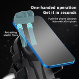 SEAMETAL Motorcycle Cell Phone Holder GPS Shockproof Smartphone Handlebar and Rearview Mirror Mount Airbag Shock Absorber Bracket