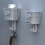 SEAMETAL Wall-mounted Key Hanger Hook Moto Cylinder Style Strong Adhesive Hook Holder Home Storage Organizer