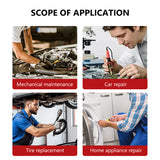 SEAMETAL 5.7 Inch Car Drum Brake Repair Install Tool Hold Down Washer Spring Shoe Compressor Brake Spring Washer Worker Alloy & Plastic