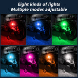 SEAMETAL Aircraft Strobe Lights Motorcycle Lights RGB Led Aircraft Strobe Lights Model Airplane Fixed Wing Bicycle Flashing Taillight