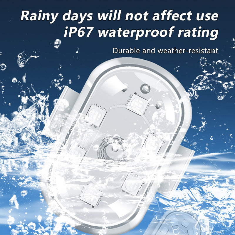 SEAMETAL Aircraft Strobe Lights Motorcycle Lights RGB Led Aircraft Strobe Lights Model Airplane Fixed Wing Bicycle Flashing Taillight