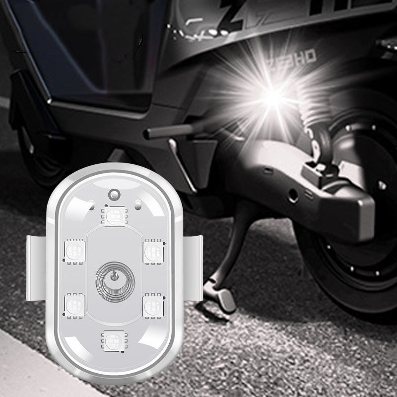 SEAMETAL Aircraft Strobe Lights Motorcycle Lights RGB Led Aircraft Strobe Lights Model Airplane Fixed Wing Bicycle Flashing Taillight