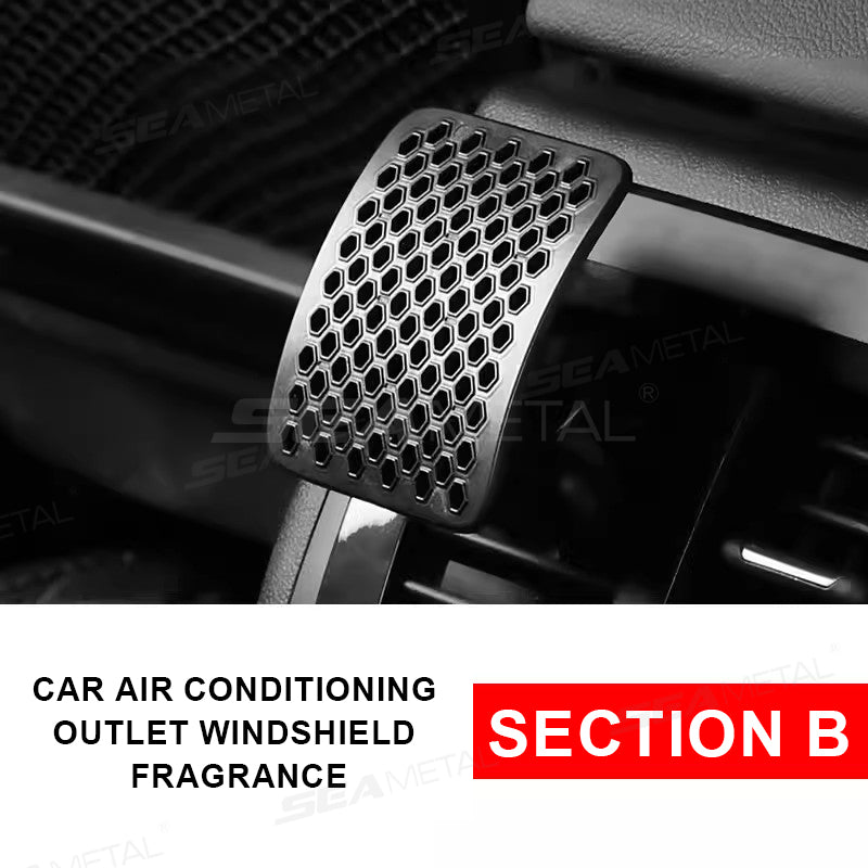 SEAMETAL Car Air Conditioner Vent Ventilation Cover Universal Anti Direct Blowing Wind Baffle