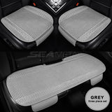 SEAMETAL Summer Car Seat Cover Ice Silk Universal Front Rear Seat Cushion Pad