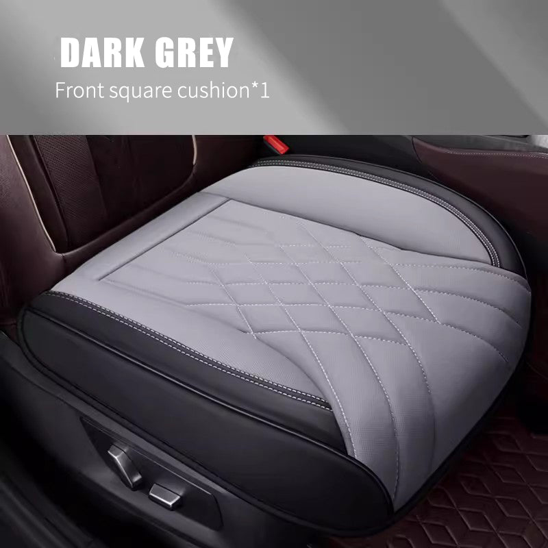 SEAMETAL Universal Car Seat Cover Breathable PU Pad Mat for Auto Chair Cushion