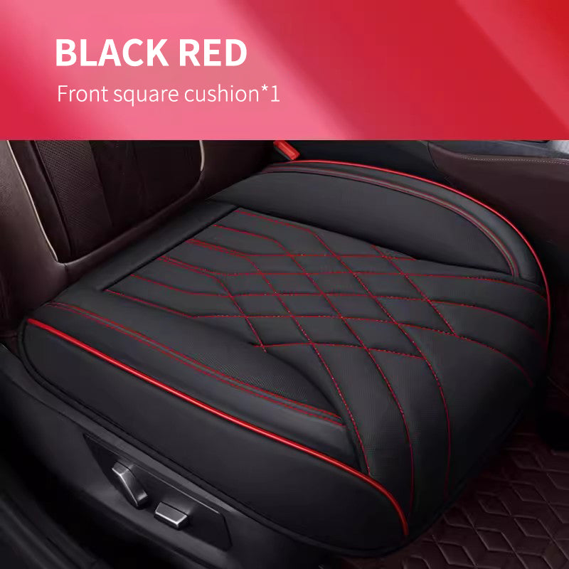 SEAMETAL Universal Car Seat Cover Breathable PU Pad Mat for Auto Chair Cushion