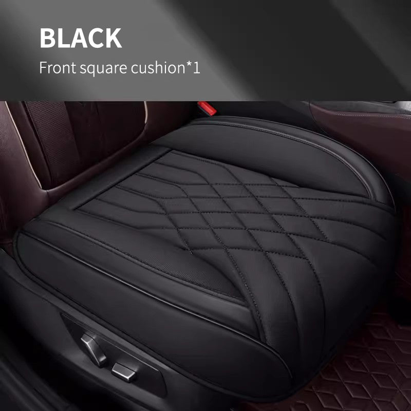 SEAMETAL Universal Car Seat Cover Breathable PU Pad Mat for Auto Chair Cushion