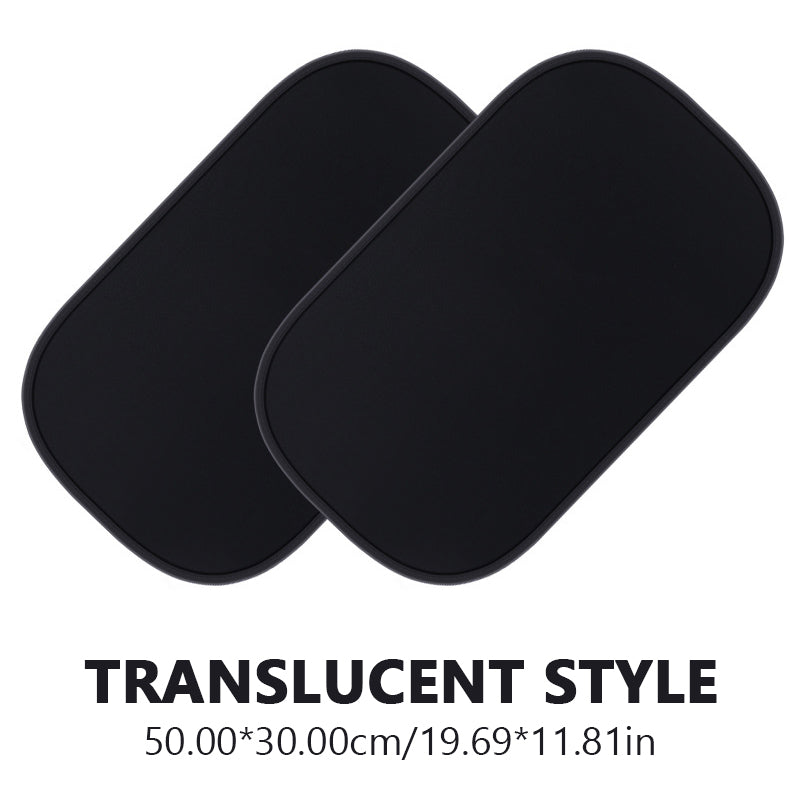 SEAMETAL 2pcs Car Sun Shade UV Protection Car Window Sunshade Side Mesh