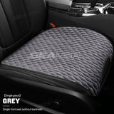 SEAMETAL Flax Car Seat Cover Front or Rear Linen Fabric Seat Cushion