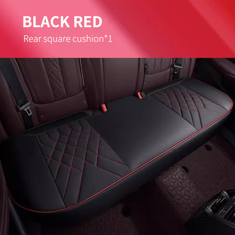 SEAMETAL Universal Car Seat Cover Breathable PU Pad Mat for Auto Chair Cushion