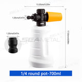 SEAMETAL Car Washer Foam Spray Bottle Lance Sprinkler Water Hose Nozzle