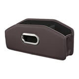 SEAMETAL Car Seat Back Storage Box, Car Tissue Box, Water Cup Holder, Trash Can