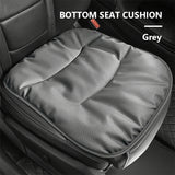 SEAMETAL Car Seat Cover Nappa Leather Car Seat Cushion Protector Winter Warm Seat Mat Soft Breathable Seat Cover Pad Accessories