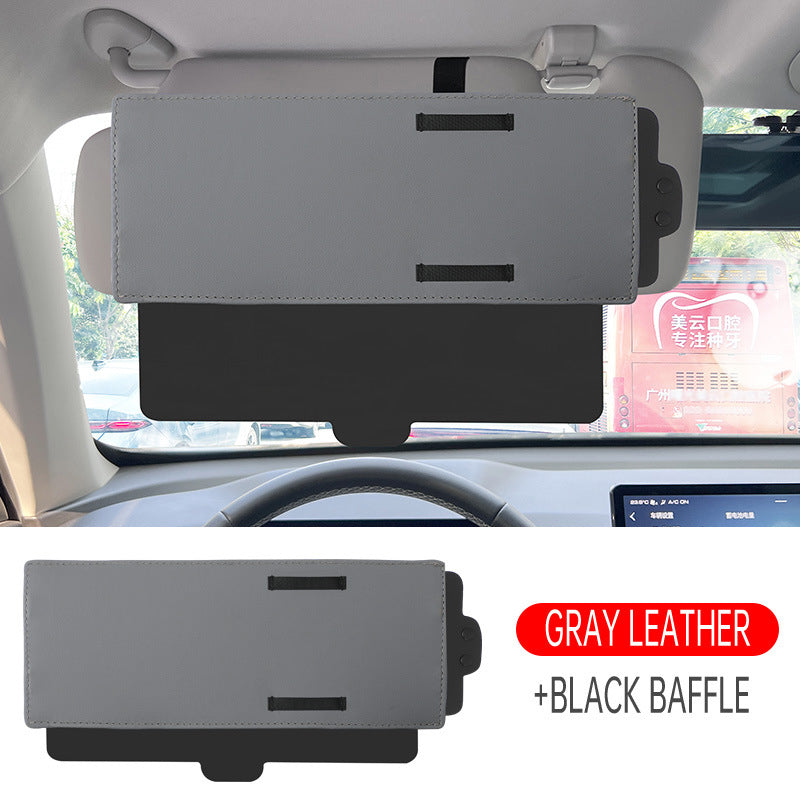 SEAMETAL Car Sun Visor Extender Anti-Glare Sun Blocker UV Rays Blocker Adjustable For Cars SUVs Trucks Interior Accessories