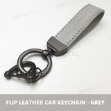 SEAMETAL Suede Metal Buckle Car Keychains Universal Key Chain