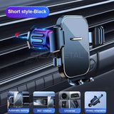 SEAMETAL Gravity Car Phone Holder Air Vent Upgrade Hook Clip Mobile Phone Holder