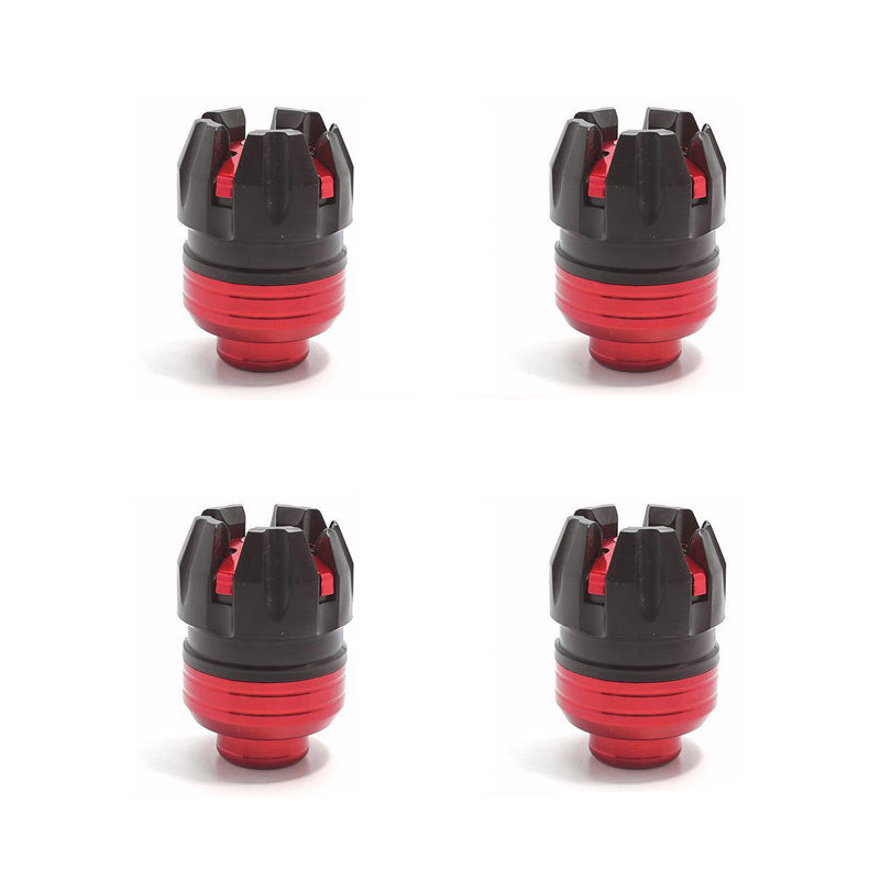 SEAMETAL Universal Front Suspension Protection Cup Frame Slider Falling Protector For Motorcycle Scooter E-Bike Aluminum And ABS