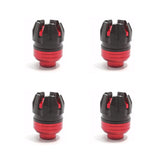 SEAMETAL Universal Front Suspension Protection Cup Frame Slider Falling Protector For Motorcycle Scooter E-Bike Aluminum And ABS