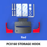 SEAMETAL Honda PCX160 Modified Double Hook Stainless Steel Storage Hook Luggage Motorcycle Accessories