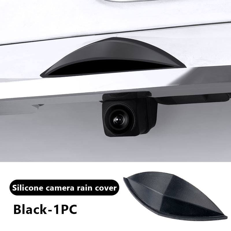 SEAMETAL Car Rear Camera HD Reversing Rain Cover Silicone Weatherproof Rainproof Protection Guard for Rear View Camera