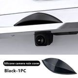 SEAMETAL Car Rear Camera HD Reversing Rain Cover Silicone Weatherproof Rainproof Protection Guard for Rear View Camera