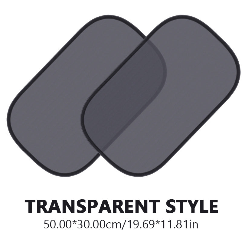 SEAMETAL 2pcs Car Sun Shade UV Protection Car Window Sunshade Side Mesh