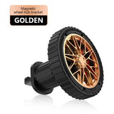 SEAMETAL Magnetic Car Phone Holder Vent Wheel Styling Phone Holder