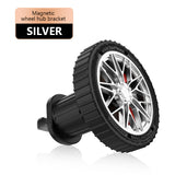 SEAMETAL Magnetic Car Phone Holder Vent Wheel Styling Phone Holder