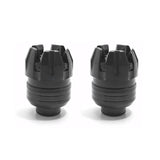SEAMETAL Universal Front Suspension Protection Cup Frame Slider Falling Protector For Motorcycle Scooter E-Bike Aluminum And ABS