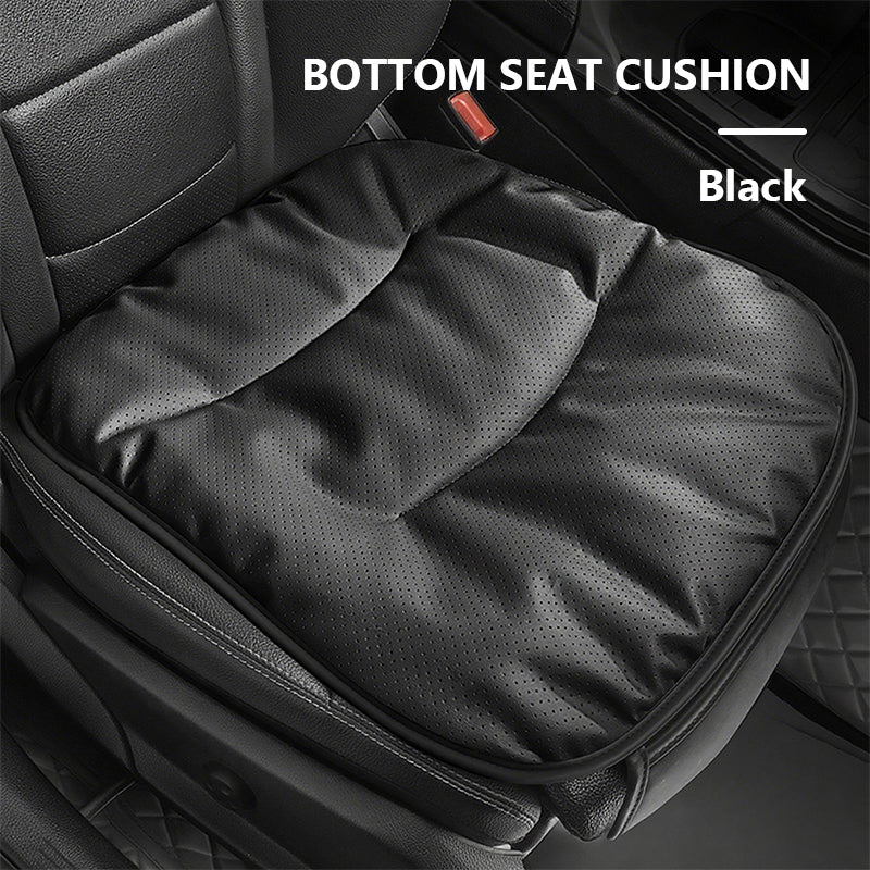 SEAMETAL Car Seat Cover Nappa Leather Car Seat Cushion Protector Winter Warm Seat Mat Soft Breathable Seat Cover Pad Accessories