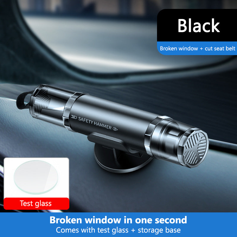 SEAMETAL Aluminum Alloy Car Window Breaker One Second Car Safety Hammer