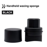 SEAMETAL Car Tire Polishing Brush Handheld Curved Car Cleaning Waxing Sponge Brush