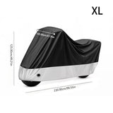 SEAMETAL Motorcycle Bike Cover Waterproof All Season Dustproof UV Protective Outdoor Indoor Scooter Wear-resistant Fabric Motorbike Cover