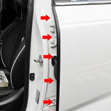 SEAMETAL 1.6m/2m Car Door Edge Seal Strip Rubber B-Pillar Weatherstrip