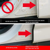 SEAMETAL 1.6m/2m Car Door Edge Seal Strip Rubber B-Pillar Weatherstrip