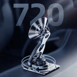 SEAMETAL Magnetic Car Phone Holder 720 Degree Rotation Magnet Mount Mobile Cell Phone Stand