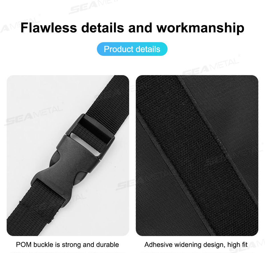 SEAMETAL Car Trunk Storage Bag Foldable Organizer Car Seat Back Hanging Storage Bag