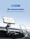 SEAMETAL Magnetic Car Phone Holder 360° Rotation Adjustable Dashboard Stand