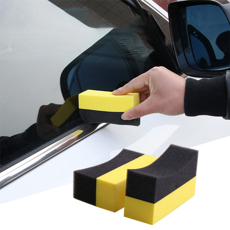 Car Washing Accessories Auto Detailing Cleaning Sponge Brush Set Tire Wash Tools