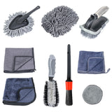 Car Washing Kit Microfiber Car Wash Sponge Brush Towel for Car Cleaning Wash Care