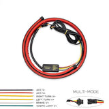 Car Styling Rear Additional Stop LED Lights With Turn Signal Running Light Brake Flexible Strips