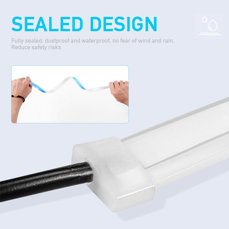 12V Car LED Light Strip DRL Daytime Running Lamp Flexible Turn Signal Lights