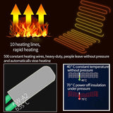 12V Heated Seat Cushion Winter Car Seat Covers Hot Warmer